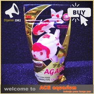 ACE Aquarium - PELET PAKAN IKAN HIAS AGARU SINKING EXPIRED PANJANG TIPE TENGGELAM 100 GR KUALITAS TE