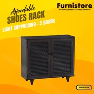 Furnistore Affordable 2 Doors Shoe Cabinet / Rak Kasut / Almari Kasut / Rak Penyimpan Kasut / Rak Kasut Bertutup / Shoes Rack / Shoes Organizer