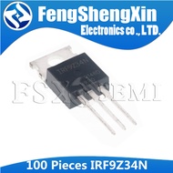 100pcs/lot IRF9Z34N IRF9Z34 F9Z34N Power MOSFET TO-220
