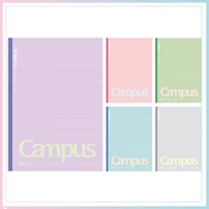Kokuyo Campus Limited Edition Positive Smoky Semi-B5 Dot Notebooks - A-Format, 30 Sheets, 5-Color Pa