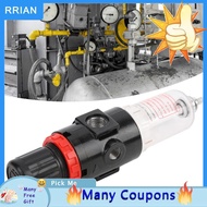 Rrianfo GOTOTOP Oil Water Separator Pressure Regulating Valve Glass Aluminum Alloy 0.5 to 0.8 MPa 13