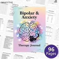 [NAA] Bipolar & Anxiety, Bipolar Disorder, BD Psychological Therapy, Journal Planners Notebook [SG]