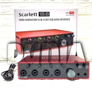 Focusrite Scarlett 18i8 3rd Gen Original USB Audio Interface