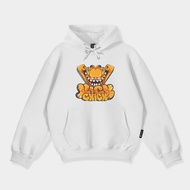 Kickchick Hoodie Garfield Black & White l Jaket Lengan Panjang | Outerwear