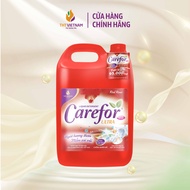 Nước giặt xả vải quần áo thơm lâu Carefor chính hãng 4 mùi hương giặt máy giặt tay can 5L