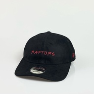 9Twenty Toronto Raptors Wordmark Suede Material Adjustable Cap