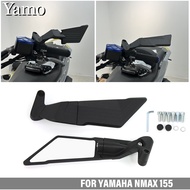 Sửa đổi cánh cố định gương chiếu hậu nmax V2 nmax V3 Turbo hợp kim nhôm CNC độ nét cao phản xạ cho Y