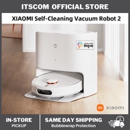 Xiaomi Mijia Self Cleaning Vacuum Robot Mop 2 Smart Robot Vacuum | Double mops rotate | Automatic cleaning