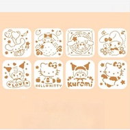 Cartoon Hollow Template Drawing Template Graffiti Template Spray Mold