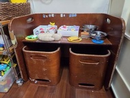 木製兒童廚房玩具