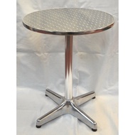 Coffee table, Aluminun Coffee Foldable Table top,size 70 diameter  x 75H cm,  dining table
