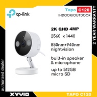 TP-LINK TAPO C120 Indoor/Outdoor Wi-Fi Home Security Camera