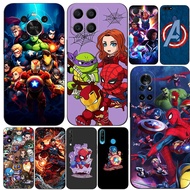 Case For Huawei y6 y7 2018 Honor 8A 8S Prime play 3e Phone Cover Soft Silicon Cartoon superhero