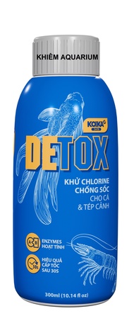 KOIKA DETOX - KHỬ ĐỘC THẦN TỐC NƯỚC TRONG 30 GIÂY CHO CÁ 🐠