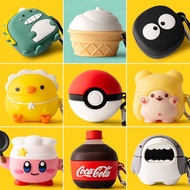 Baseus WM01 TWS Bluetooth Earphones Stereo Wireless 5.3 Case Earbuds Casing Soft Silicone Cartoon Co