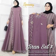 jiran set 2 3 4 6 7 8 gamis rompi terbaru gamis katun rami mix ceruty