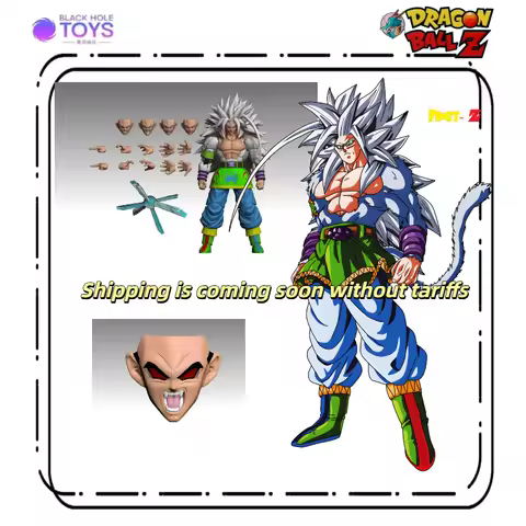 Black Hole Toys TK Custom Dragon Ball Z SHF Super Saiyan 5 SSJ 4 Son Goku Son Gohan Xicor Anime Acti