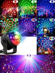 Led魔球舞台燈,派對disco燈,旋轉燈,適用於家庭ktv,婚禮,舞蹈演出