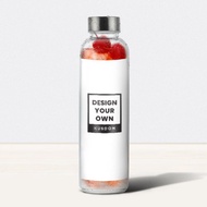 【客製化禮物】長身玻璃瓶│環保/水瓶/玻璃瓶/水壺/餐具