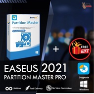 🔥EaseUS Partition Master Pro 2021 Ease Us for Windows + FREE GIFT🔥