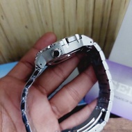 seiko prospex monster silver black dial automatic original jam tangan