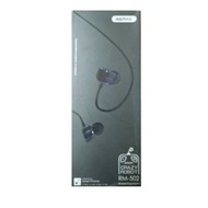 Get one free gift Remax earphone model RM-502 black colour
