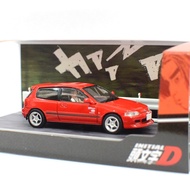 (NOT SEALED FOC PROTECTOR) HOBBY JAPAN HJ641017HR 1/64 HONDA CIVIC EG6 MYOGI NIGHT KIDS INITIAL D DI