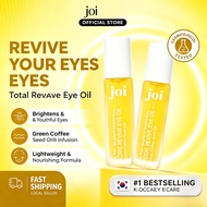 Joi Total Revive Eye Oil Green Coffee Seed Oil | Smoothens Wrinkles | Brightens Skin | Depuffs Under