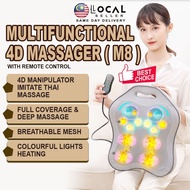 (Ready Stock) Multifunctional 4D Massager (M8) M8 Grey Multifunction Massage Wire / Wireless