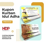 EID ADHA COUPON | QURBAN MAKING COUPON | CUSTOM QURBAN COUPON