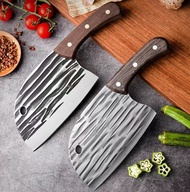 Bộ Dao Nhà Bếp Nhật Bản Thiết Kế Thép Không Gỉ Nguyên Khối Độ Cứng 3CR13 dày đến 3 mm Tay Cầm Cán Gỗ