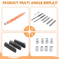 Rechargeable Mini Electric Screwdriver 90°-180°Rotating Handle LED Wireless Screwdriver Drill Electr