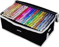 Zmcik 262 Colors Alcohol Markers for Kids and Adult Drawing Markers Dual Tip Coloring Perfect for Bo