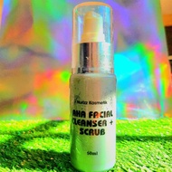 AHA CLEANSER AND SCRUB Cleanser and Scrub Nurizz Kosmetik