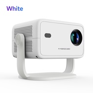 Magcubic L018 Projector 650ANSI การแก้ไขอัจฉริยะ Android 11.0 Full HD 1080P การถอดรหัส 4k โฮมเธียเตอ