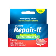 Dentist On Call Dentemp Repair-It Denture Repair Kit (pack of 3 repairs)