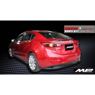 Mazda 3 Sedan 2013 2014 2015 skyactiv MZ rear bumper diffuser skirt lip bodykit body kit
