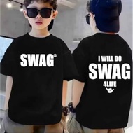 SWAG (I WILL DO SWAG 4LIFE) for kids High-quality Tshirt