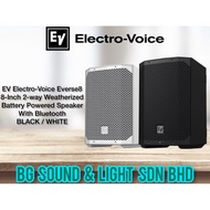 EV Electro-Voice Everse8 8-Inch2-way Weatherized Battery Powered Speaker With Bluetooth - Black  ( 1