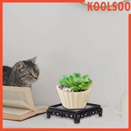 [Koolsoo] Fishbowl Stand Plant Holder Vase Plant Buddha Statue Display Stand Bowl Riser Plant Stand for Corridor Porch Living Room
