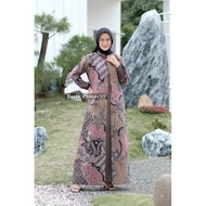 Terlaris Gamis Batik Modern Pekalongan Jumbo Kombinasi - Gamis - Gamis