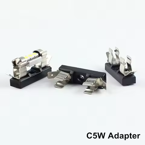 C5W Led Bulb Holder 31mm 36mm Car Reading Lamp Led License Plate Lamp Holder Festoon 31mm 36mm Socke