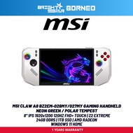 MSI Claw A8 BZ2EM-028MY - 8" IPS 1920x1200 120HZ FHD+ TOUCH/Z2 EXTREME/24GB/1TB/AMD RADEON/W11