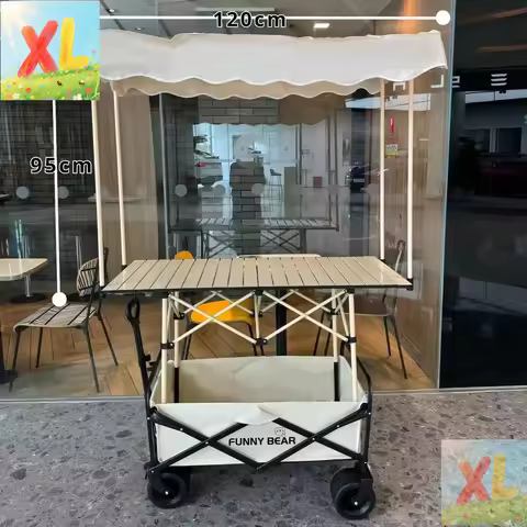 Stall trolley awning folding camper night market stall can lift table special stall truck
