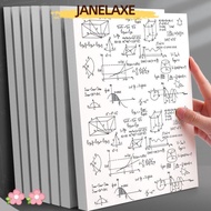 JANELAXE932JN Calculation Paper, Grids/Blank A4/B5 Blank Draft Paper, Multifunction Beige Eye Protec