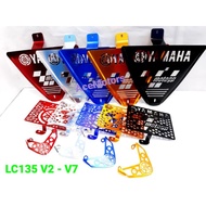 ENGINE COVER FULLSET ALLOY YAMAHA LC135 V2 V3 V4 V5 V6 V7 ENGINE COVER + COOLENT COVER + HORN COVER