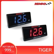 Koso Led Digital Voltmeter Motorcycle Display Mini 12v Universal Volt Meter Voltage Check Bateri Bat