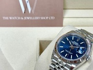 Rolex 126234 DateJust Blue Fluted New