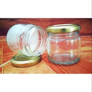 ❇♂✚Glass jar 120ml(4oz) M7361 straight jar  with free plastic seal  -------
