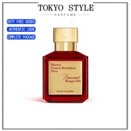 น้ำหอมแบรนด์เนมแท้ MAISON FRANCIS KURKDJIAN BACCARAT ROUGE 540 RED EXTRAIT MEN'S AND WOMEN'S UNISEX 